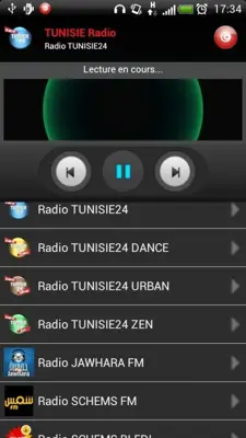 Radio Tunisia android App screenshot 1