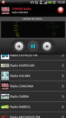 Radio Tunisia android App screenshot 2